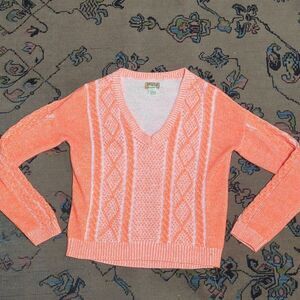 Mudd Clothing Women's Orange Jumper